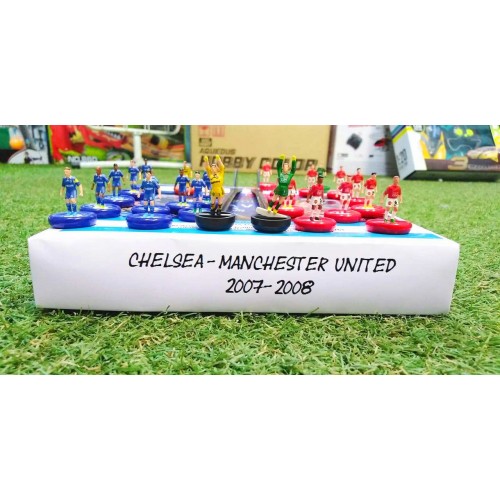 Subbuteo Andrew Table Soccer Manchester United Chelsea Uefa Champions League Final 2007-2008 Moscow on WSB Professional bases